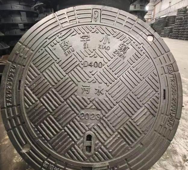 昆玉球墨铸铁防沉降井盖展示